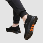 Buty Wsuwane Męskie na Grubej Podeszwie