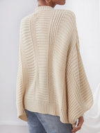 Kardigan Damski z Czterema Guzikami i Bufiastymi Rękawami