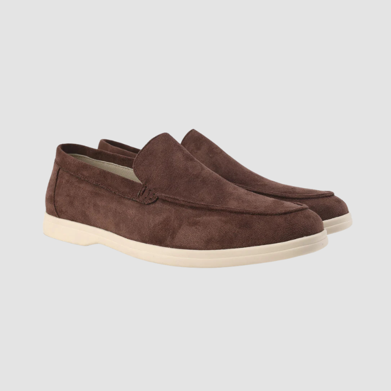 Loafersy Męskie Zamszowe Wsuwane