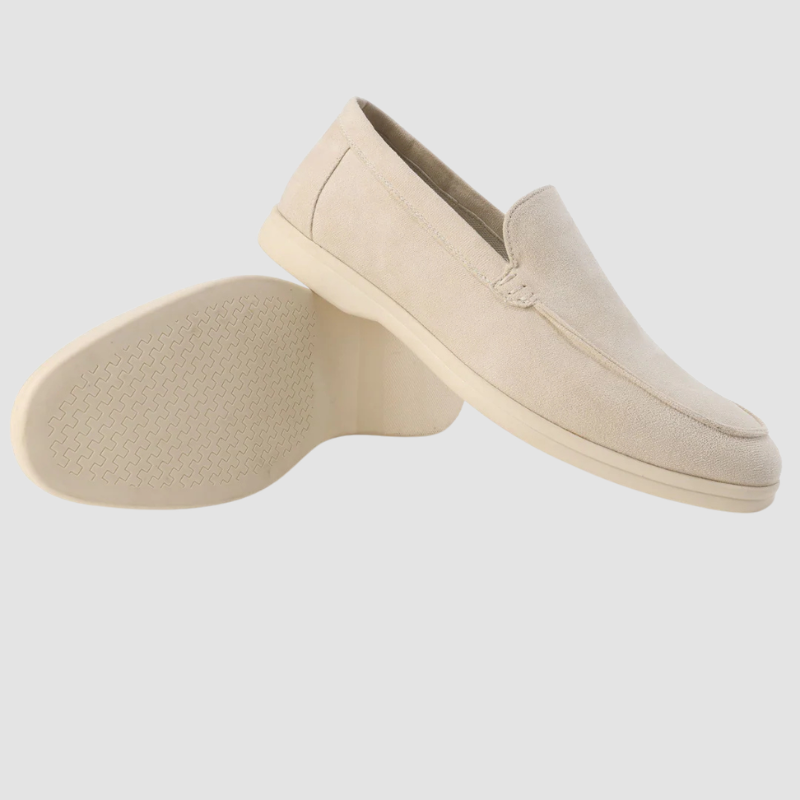 Loafersy Męskie Zamszowe Wsuwane