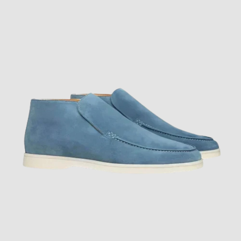 Loafersy Męskie Zamszowe za Kostkę