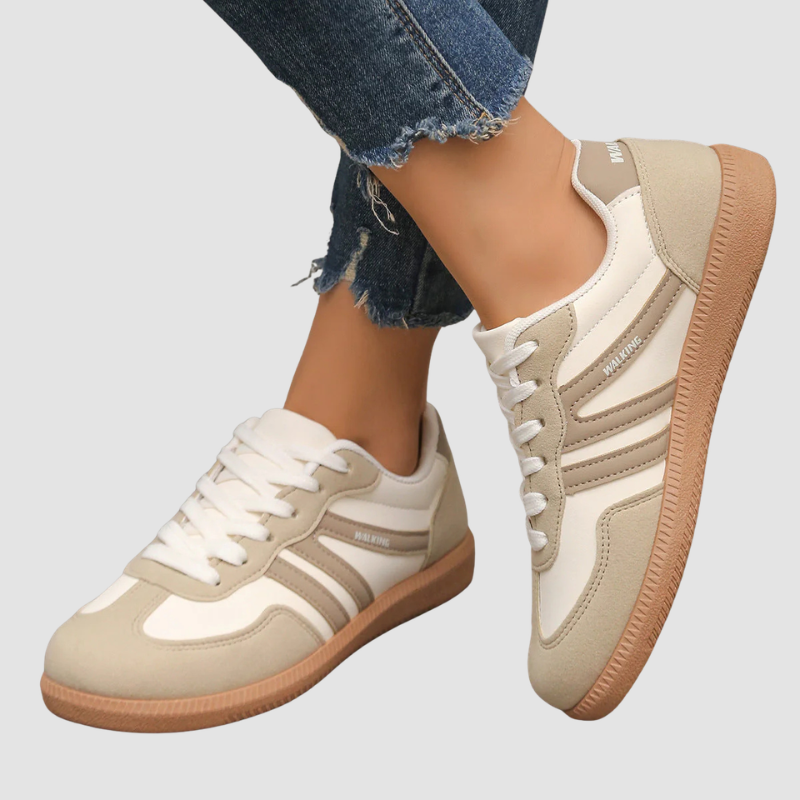 Sneakersy Damskie na Sznurowadła