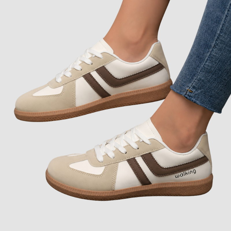 Sneakersy Damskie na Sznurowadła