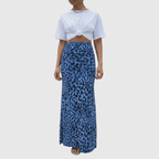 Spódnica Damska Maxi w Cętki